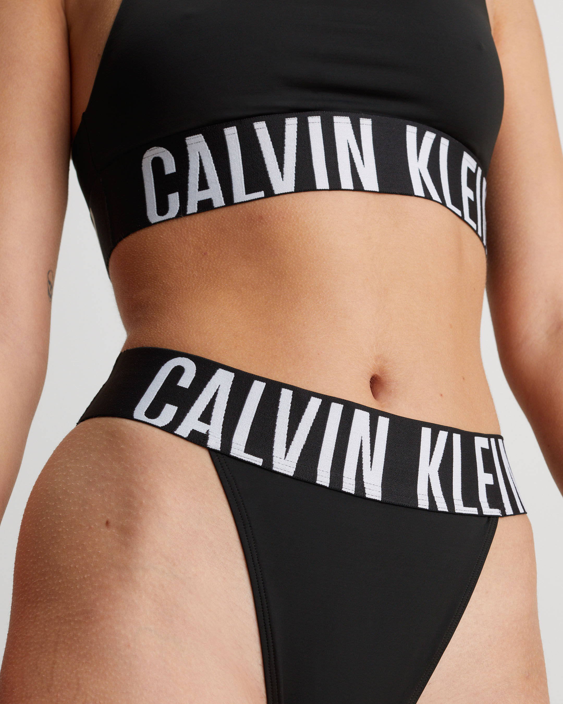 Intense Power High Leg Thong black Calvin Klein Singapore