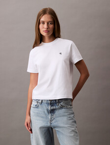 Archive Logo Crewneck Tee, Brilliant White, hi-res