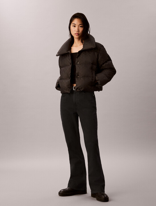 All-Over Logo Down Puffer Jacket