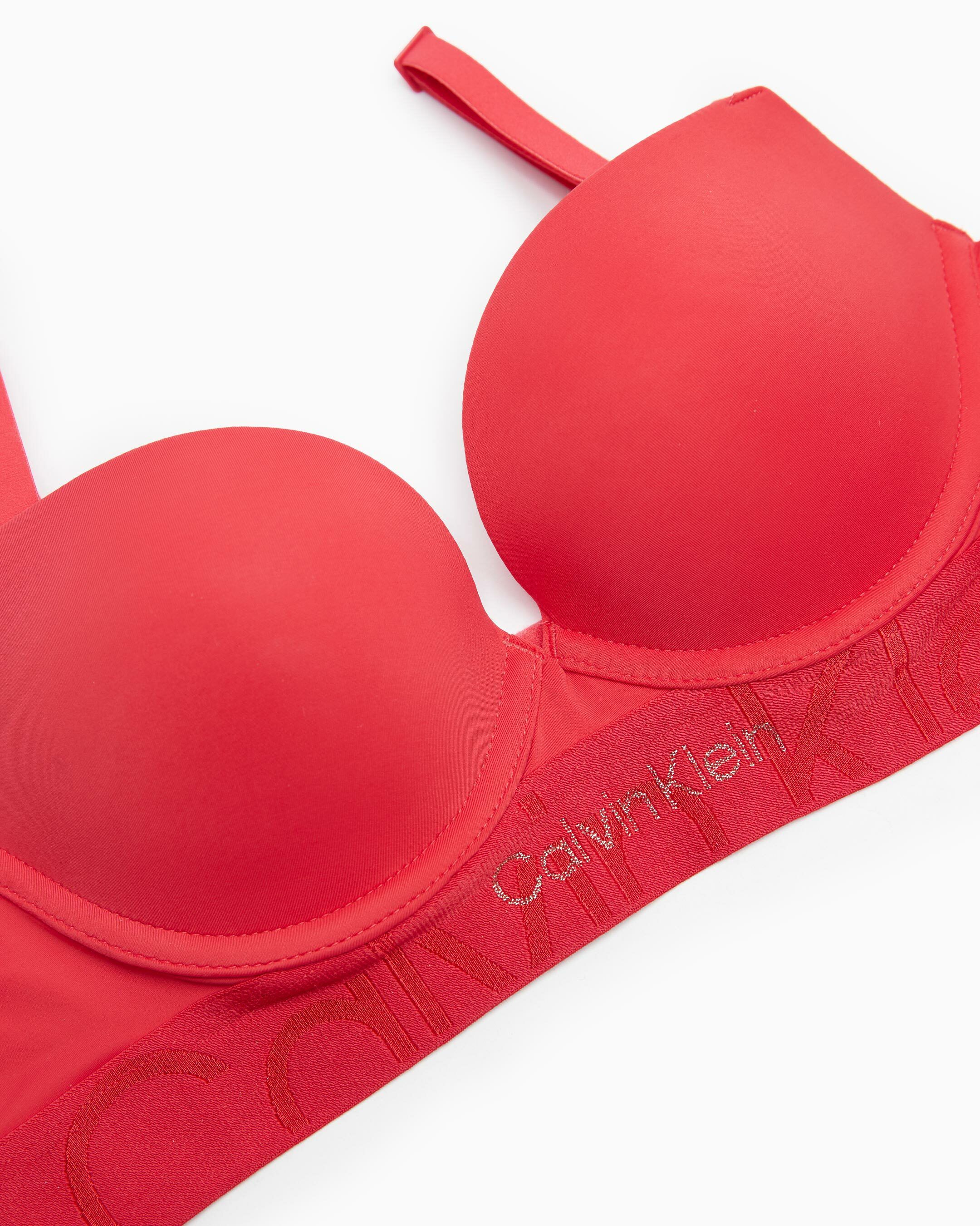 Calvin klein icon push up bra hotsell