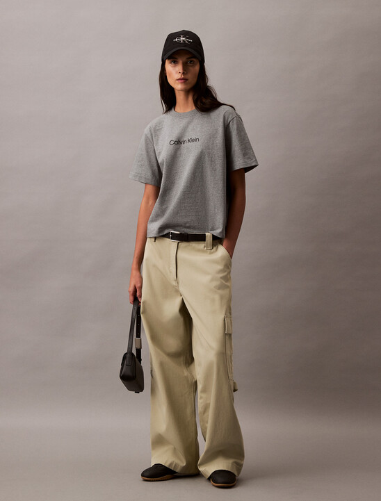 Relaxed Standard Logo Crewneck Tee