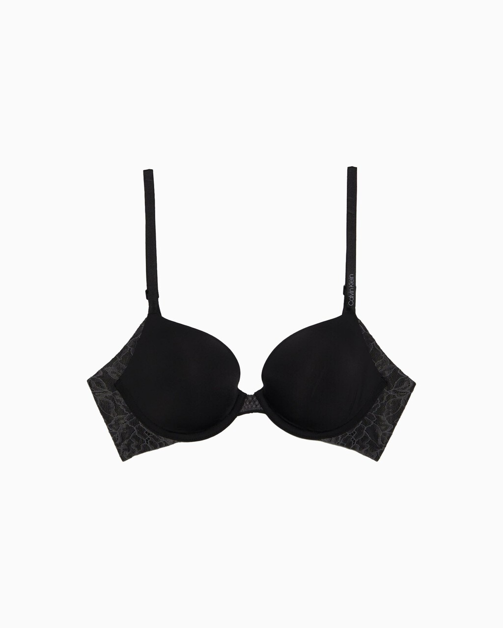 INVISIBLES LACE LIGHTY LINED PERFECT COVERAGE BRA, Black, hi-res