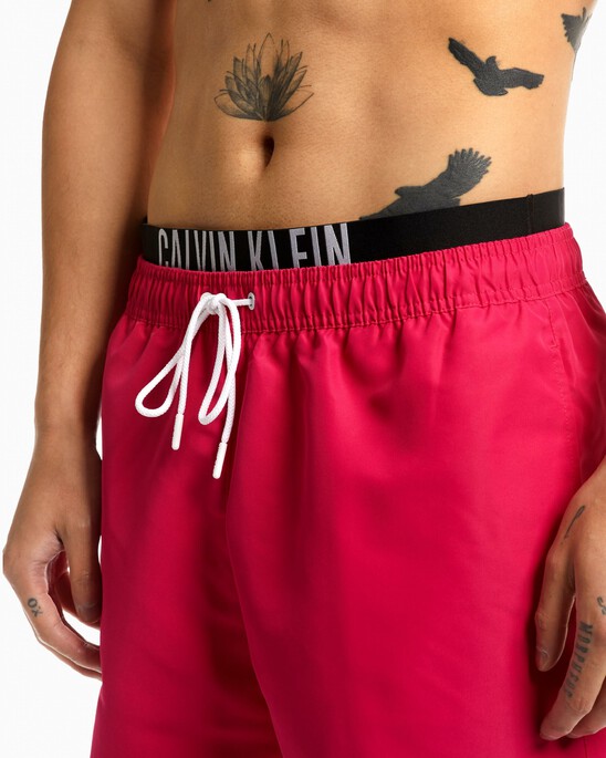 INTENSE POWER DOUBLE WAISTBAND SWIM SHORTS
