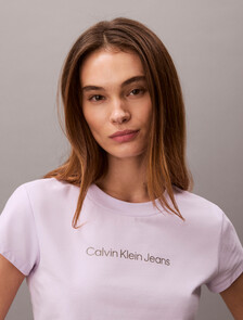 Institutional Baby Tee, Island Lilac, hi-res