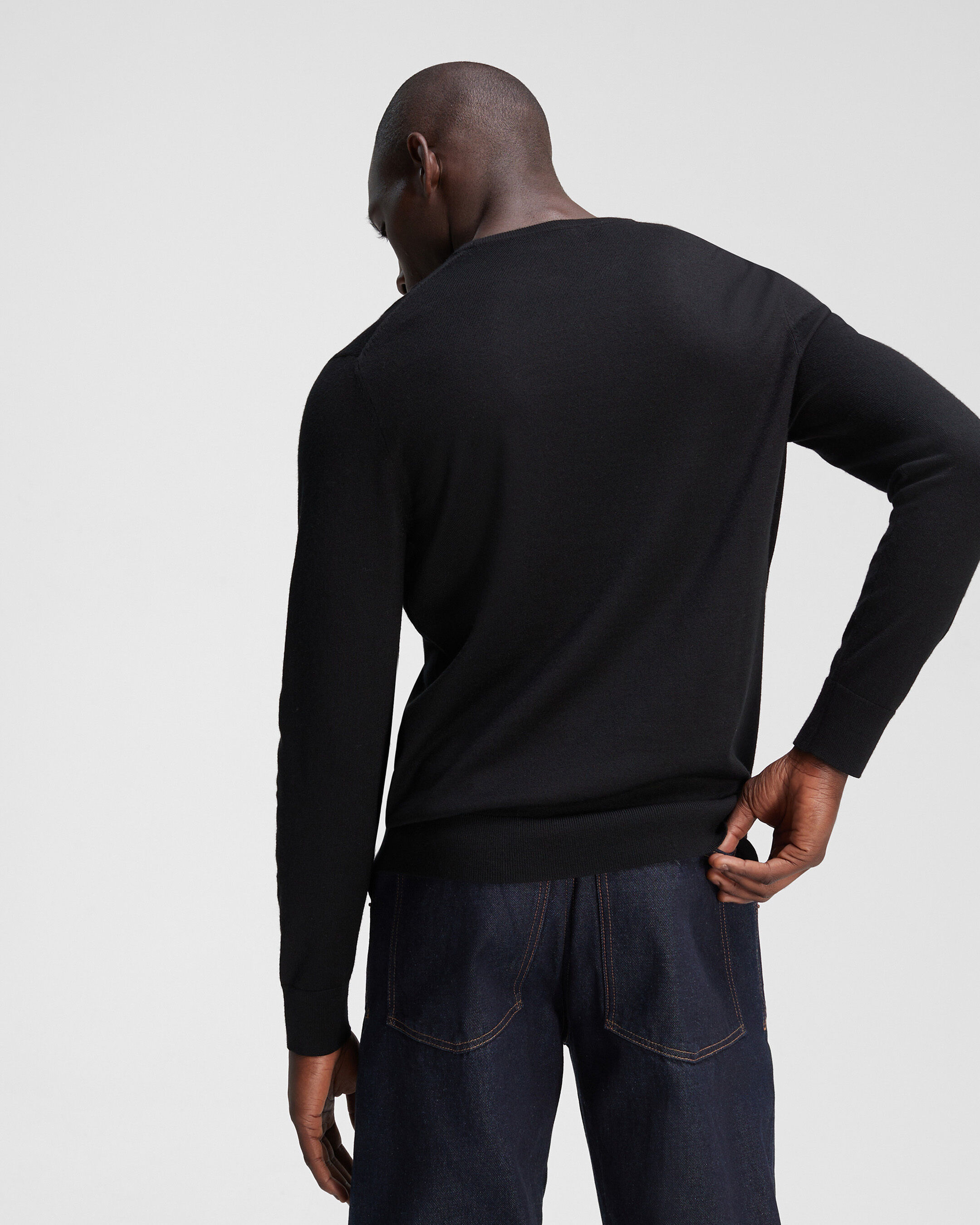 Calvin klein extra fine merino sweater online