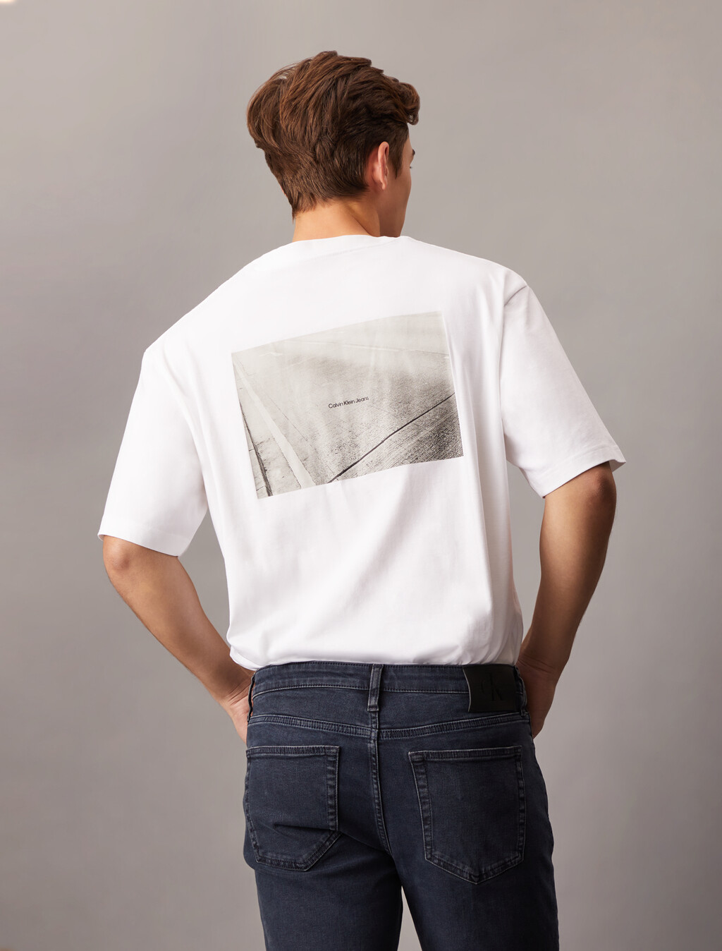 Ombré City Tee, Bright White, hi-res