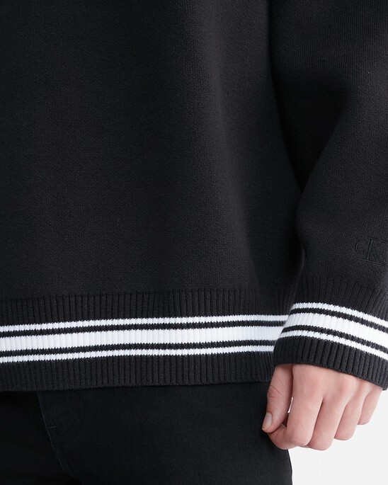 Varsity Pullover Sweater