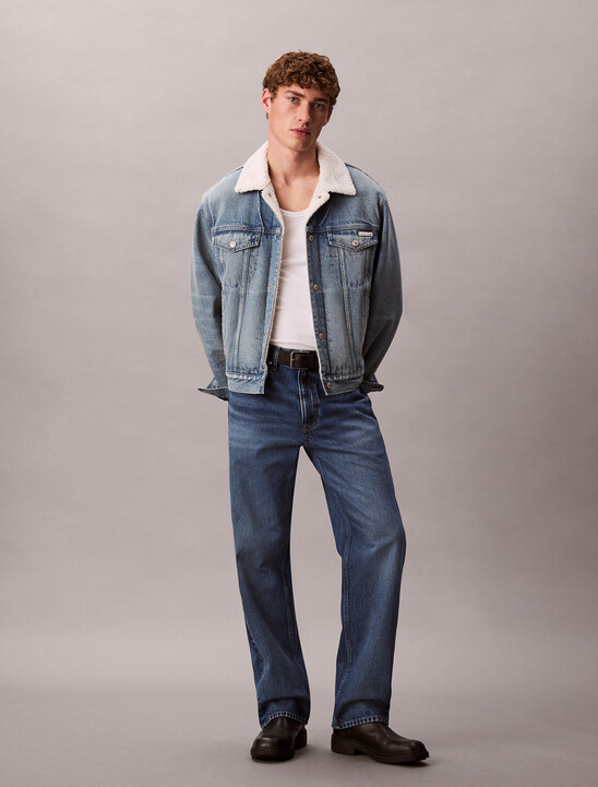 90's Sherpa Denim Jacket