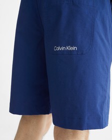 WATER-REPELLENT GYM SHORTS, BLUE DEPTHS, hi-res