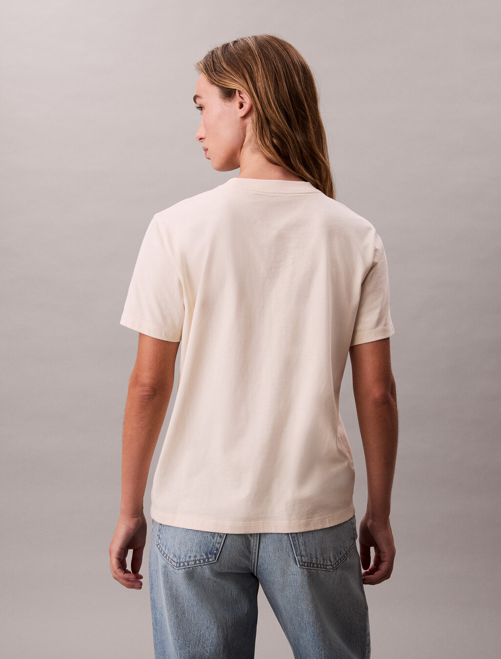 Monogram T-shirt, Birch, hi-res