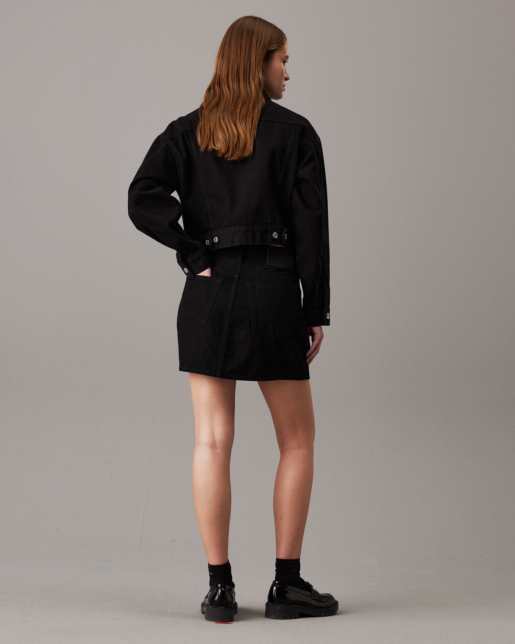 90's Denim Jacket black Calvin Klein Singapore