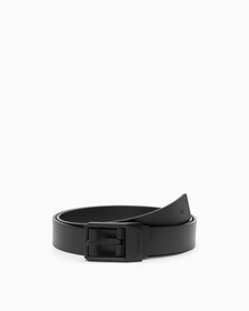 Faceted Belt 35mm, BLK SMTH SPLIT/, hi-res