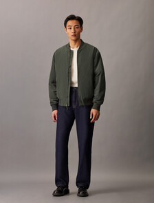 Hero Matte Classic Bomber Jacket, Beluga, hi-res