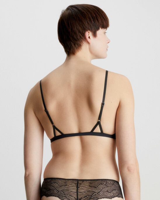 LACE LIGHTLY LINED TRIANGLE BRA
