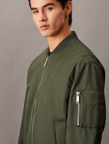UV Protect Lightweight Bomber Jacket, Deep Depths, hi-res