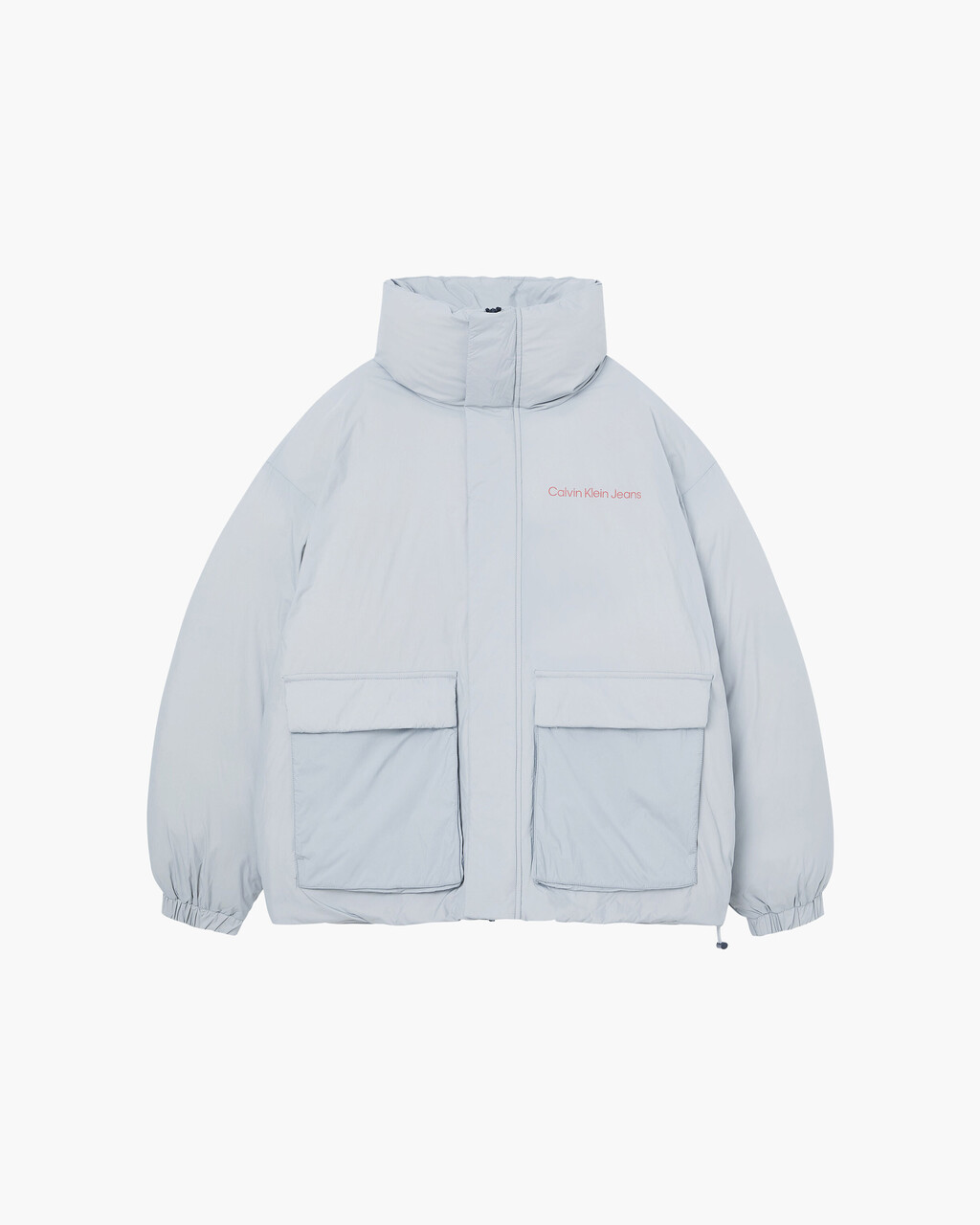 Quilted Puffer Jacket With Removable Sleeves, Mercury Grey, hi-res