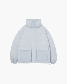 Quilted Puffer Jacket With Removable Sleeves, Mercury Grey, hi-res