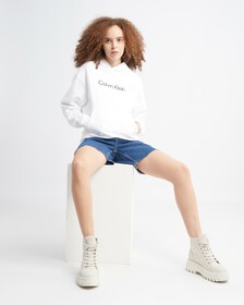 Hero Logo Standard Hoodie, Brilliant White, hi-res