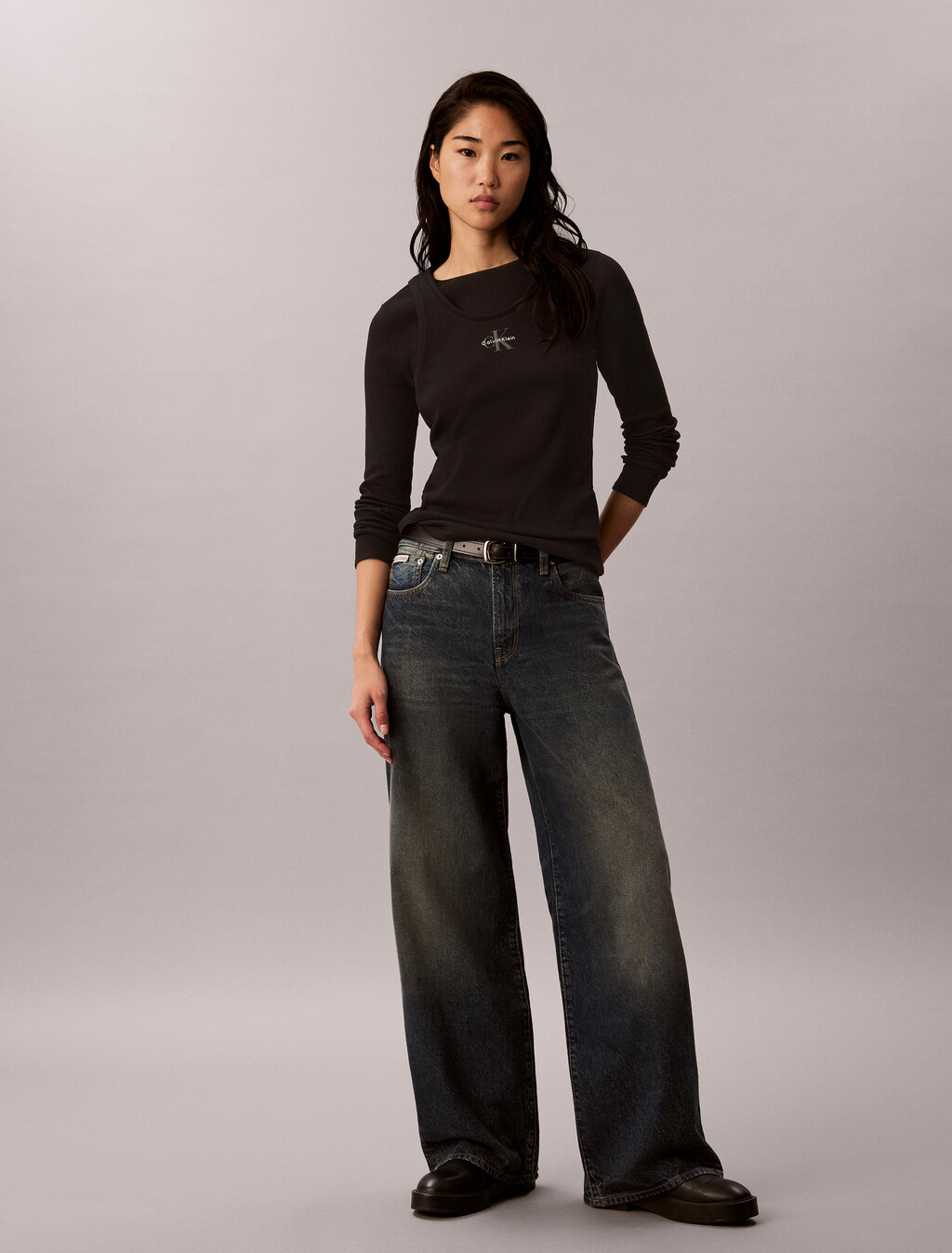 Wide Leg Jeans, TINTED DUSK, hi-res
