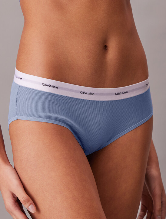 Cotton Stretch Rib Hipster