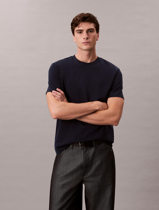 Tonal Monogram Crewneck Tee