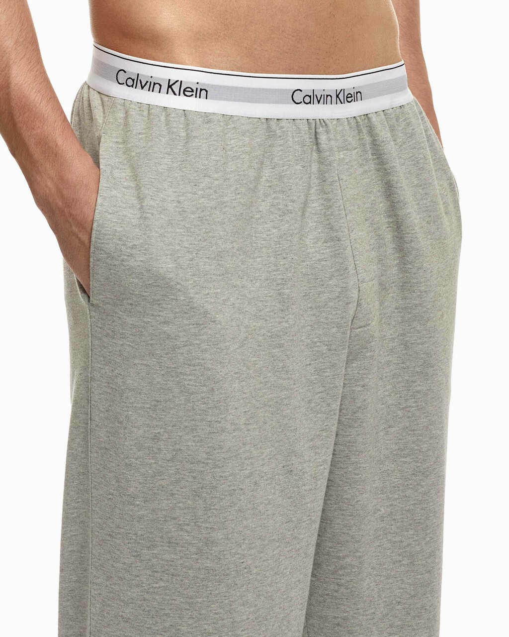 Modern Cotton Lounge Joggers, Grey Heather, hi-res