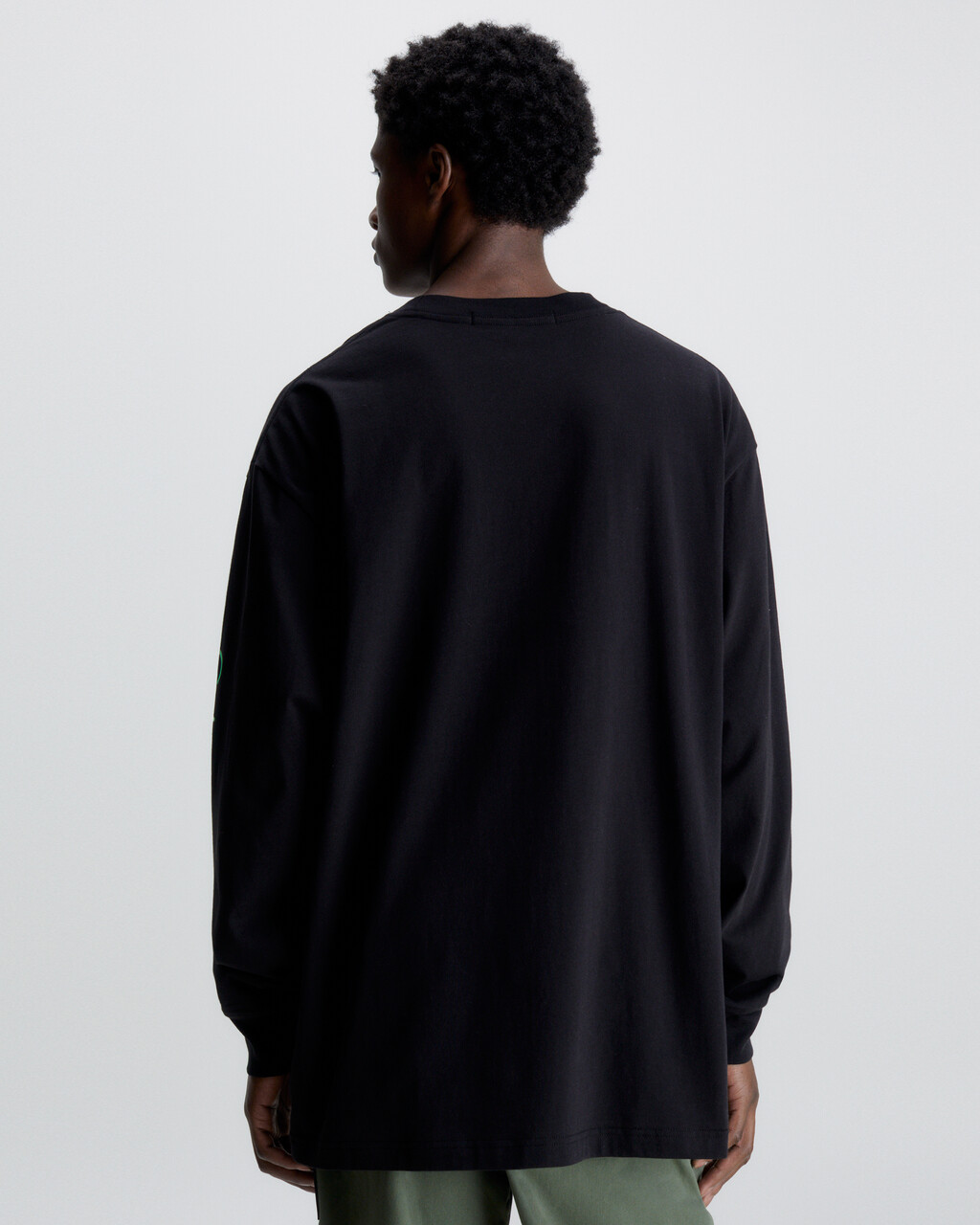 Photo Print Long Sleeve T-Shirt, Ck Black, hi-res