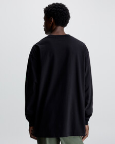 Photo Print Long Sleeve T-Shirt, Ck Black, hi-res