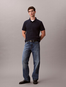 Classic Monogram Polo, Dark Sapphire, hi-res