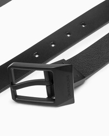 Faceted Belt 35mm, BLK SMTH SPLIT/, hi-res