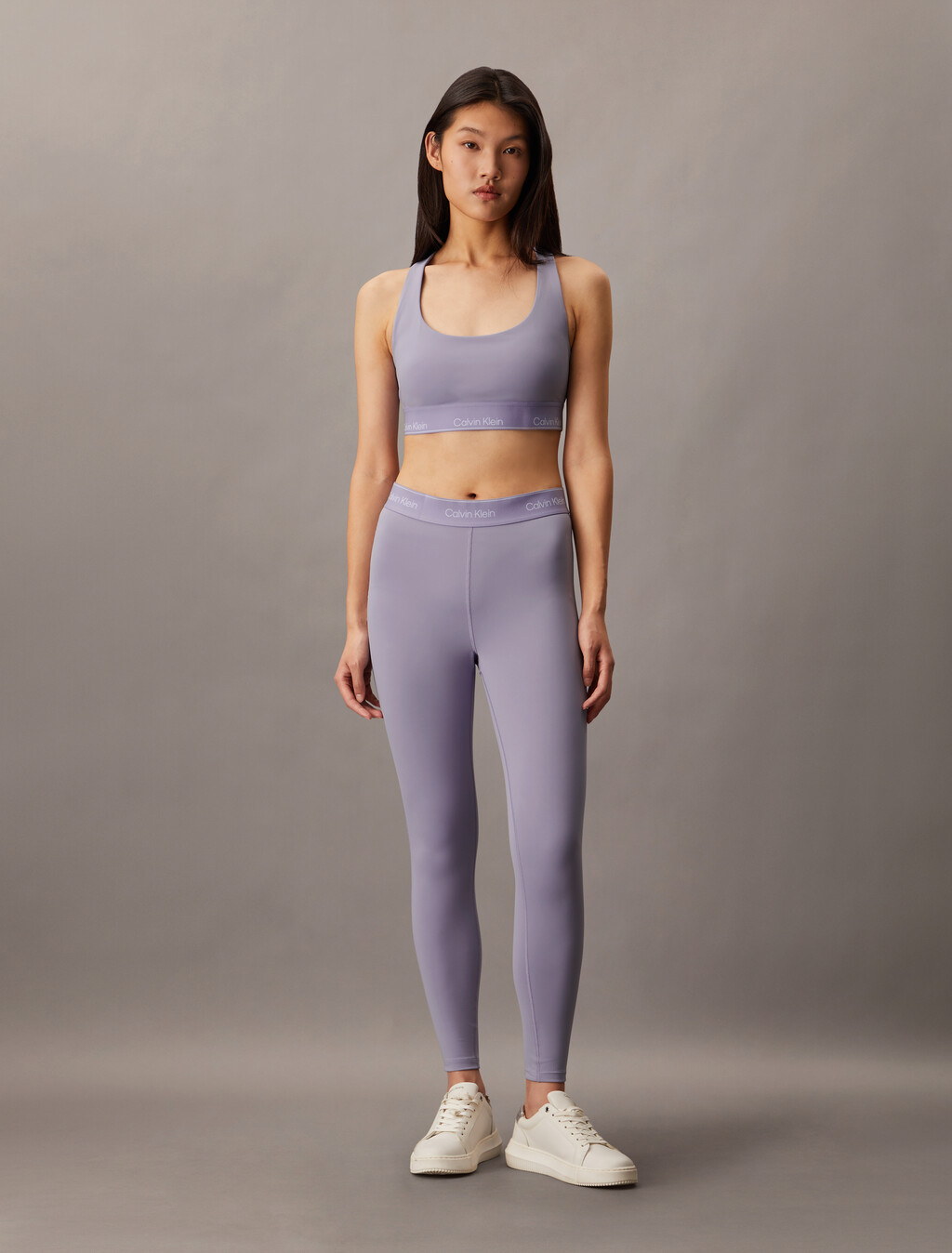 Essentials Modern Medium Support Bra, Lilac Quartz, hi-res