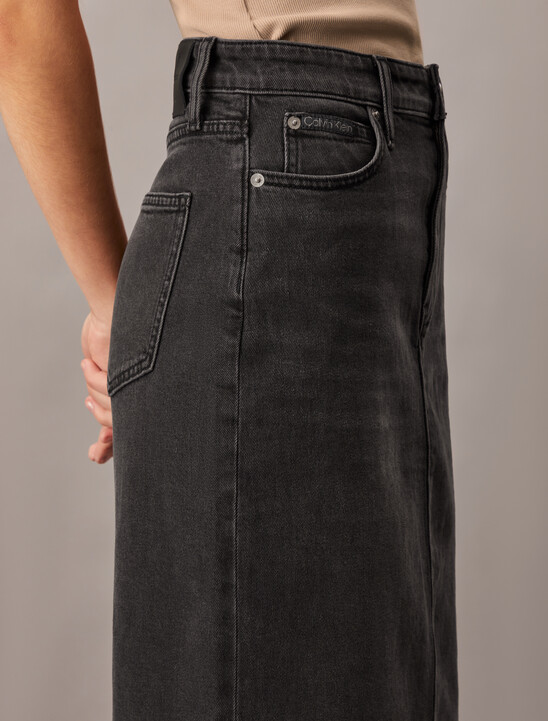 Maxi Denim Skirt
