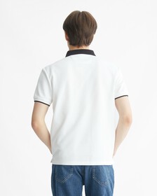 PREMIUM CAPSULE MONOGRAM TEE, BRIGHT WHITE, hi-res