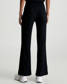 ELONGATED RIB KNIT PANTS, Ck Black, hi-res