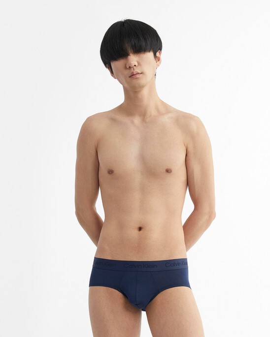 CK Black Ultra Soft Cashmere Hipster Briefs