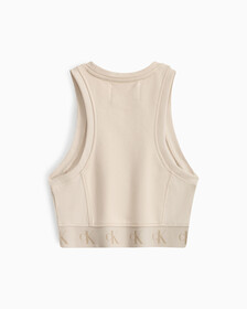 INFINITE COOL MONOGRAM TANK TOP, Classic Beige, hi-res