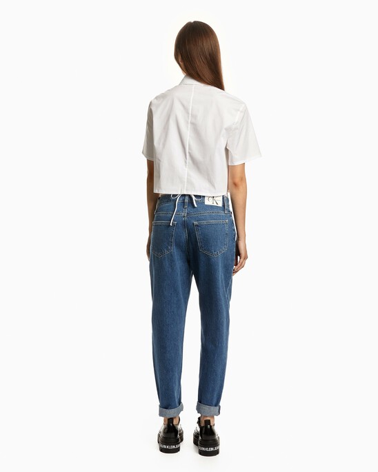 TIE-UP WOVEN SHIRT