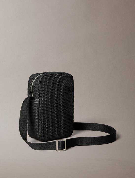 Embossed Woven Slim Reporter