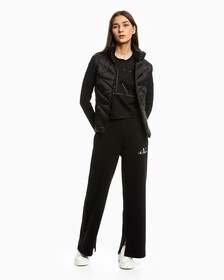 MIX MEDIA DOWN PUFFER JACKET, Ck Black, hi-res
