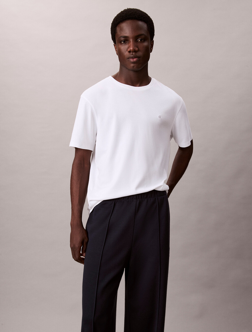 Wool Blend Jogger, Dark Sapphire, hi-res