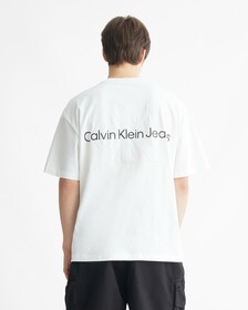 GENDER NEUTRAL RELAXED TEE, Bright White, hi-res