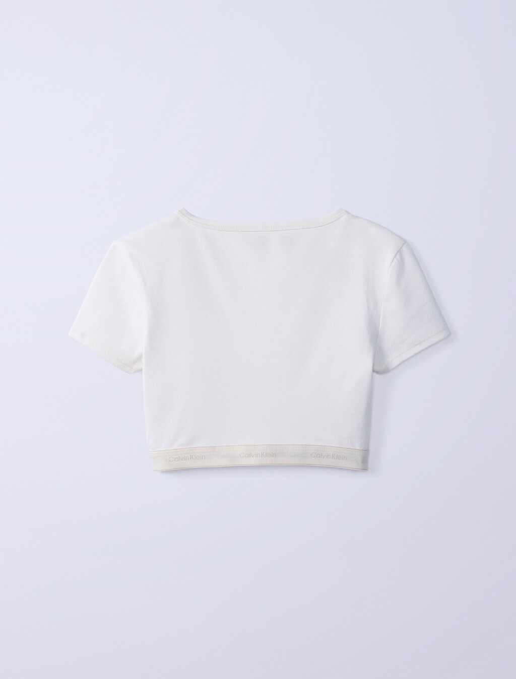 Jung Kook for Calvin Klein Heritage Cotton Lightly Lined T-Shirt Bralette, Tofu, hi-res