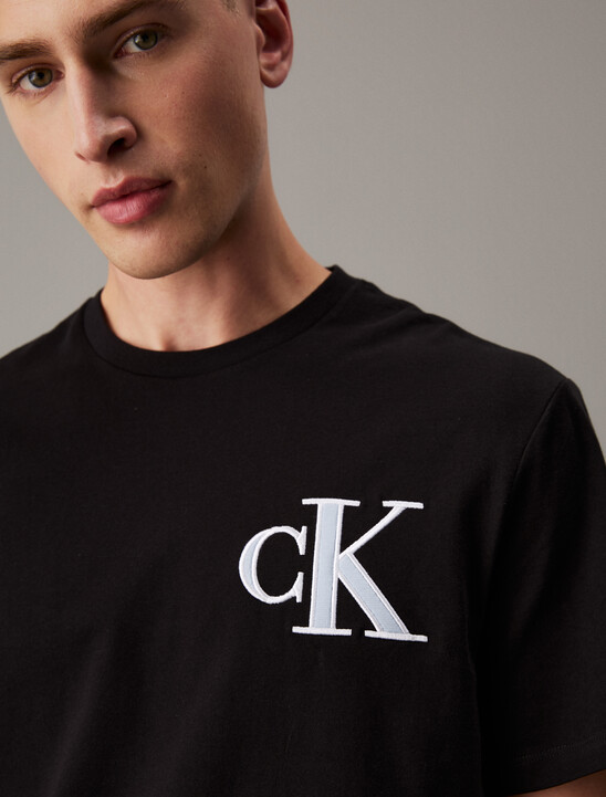 Varsity CK Badge Crewneck Tee