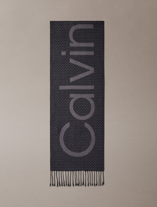 Bold Logo Woven Scarf