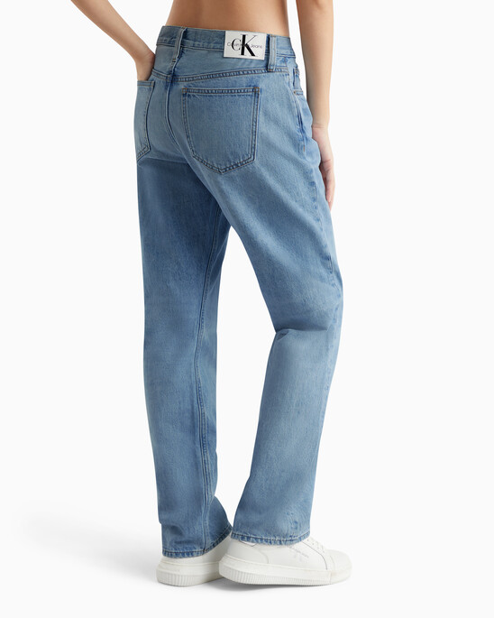 Sustainable Low Rise Straight Jeans