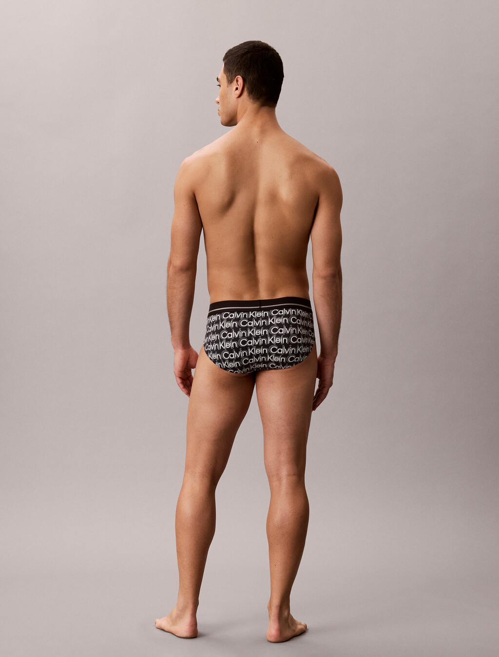 Invisibles Microfiber Mesh Hip Brief, ECHO LOGO BLACK, hi-res