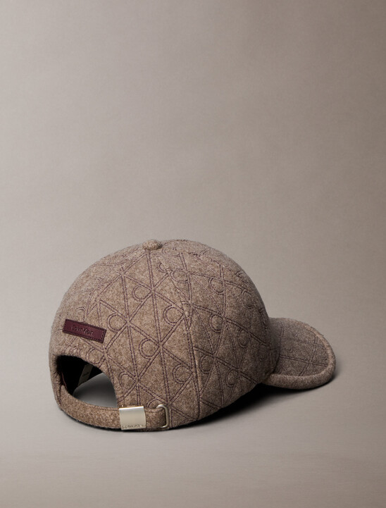 Embroidered Wool Felt Baseball Cap
