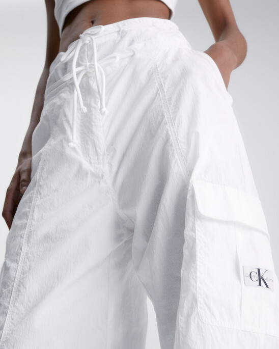 Soft Touch Wide Leg Cargo Pants