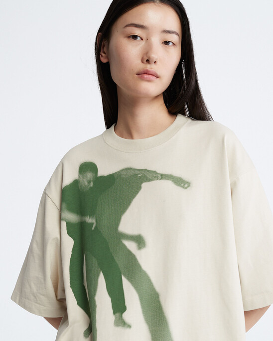 Standards Jump Graphic Crewneck T-Shirt