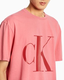 MONOGRAM RELAXED FIT TEE, RAPTURE ROSE-67, hi-res